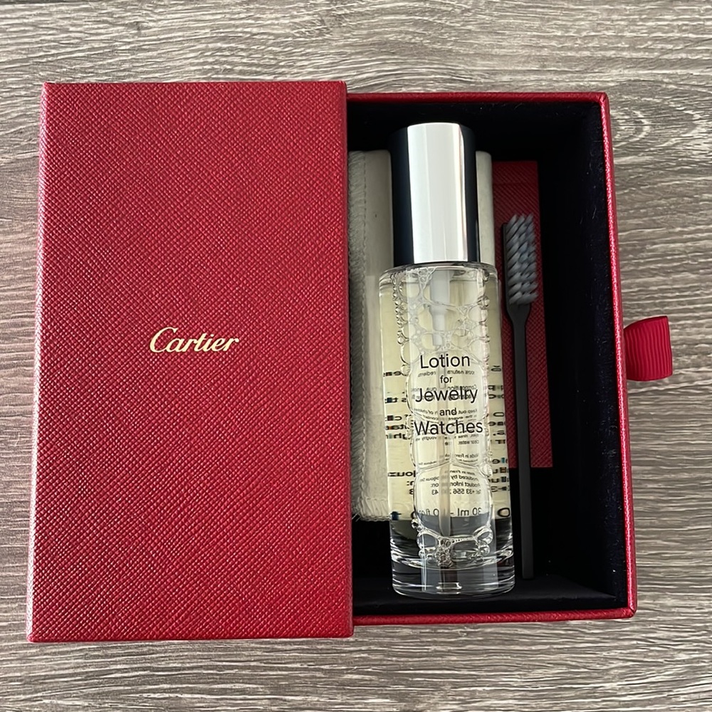 Cartier jewelry & watch cleaner kit